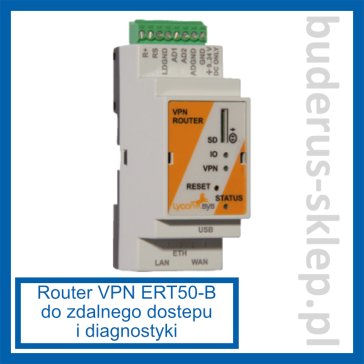 Router Buderus VPN - do zdalnego dostępu serwisowego i diagnostyki instalacji